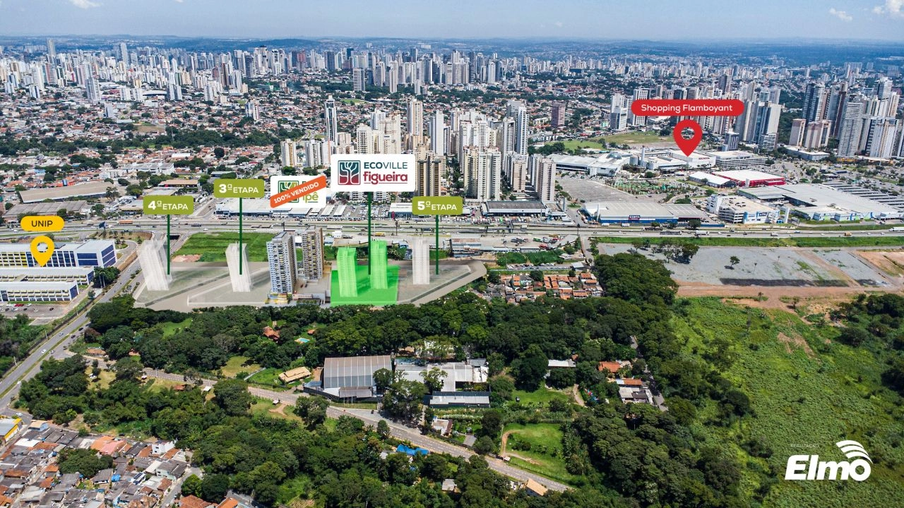 Elmo já tem data para lançamento da 2ª etapa do Parque Ecoville, com o Ecoville Figueira